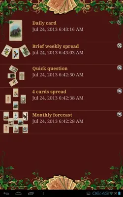 Lenormand android App screenshot 9